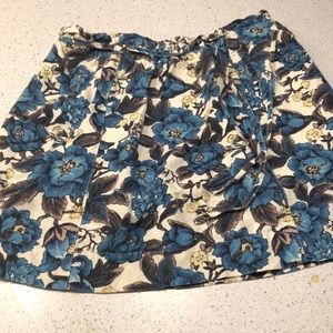 Ann Taylor Floral Skirt